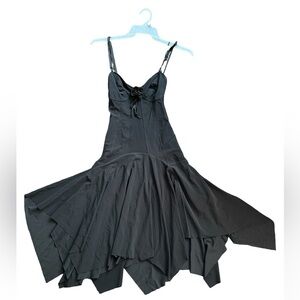 Small marithe and francois girbaud black maxi dress